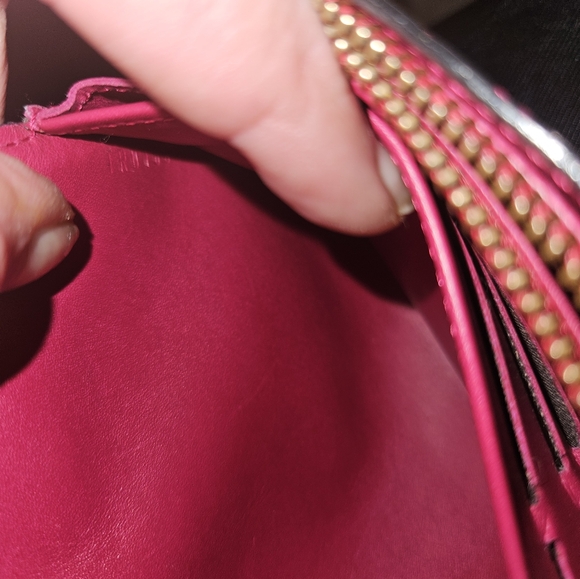 Louis Vuitton Vintage Red Sarah vernis wallet with box and dustbag - Picture 12 of 13